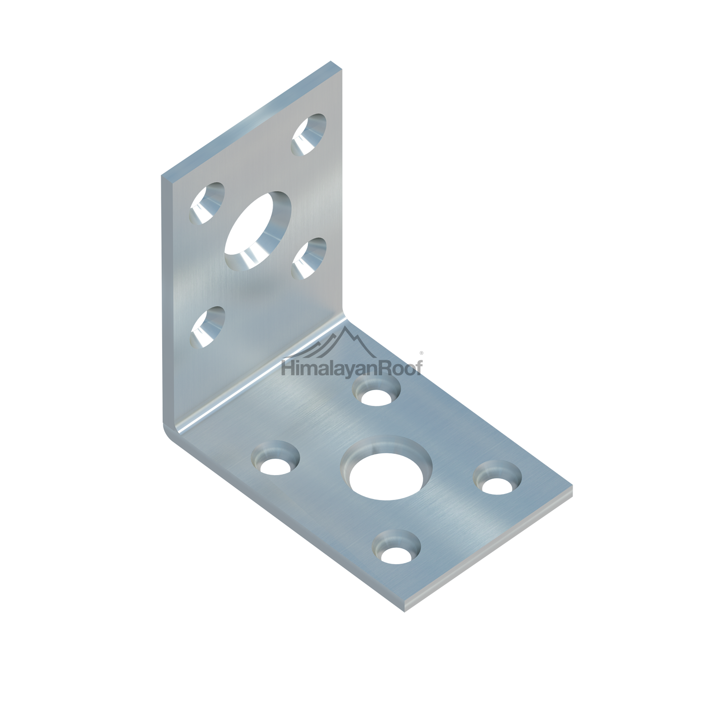 Connecting angle plate